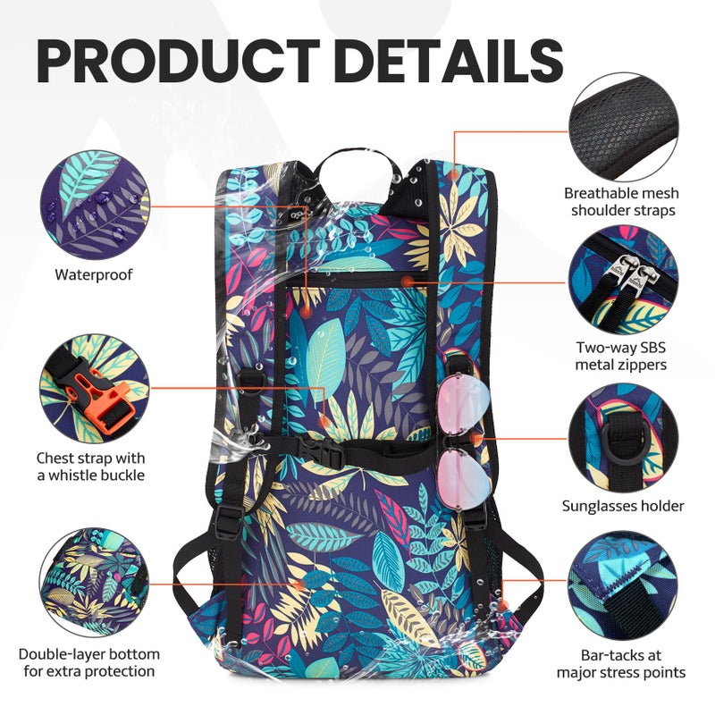 Venture Pal 40L Lightweight Packable Travel Hiking Backpack Daypack - Image 4